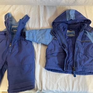 Kids Blue Jacket and Pants Set